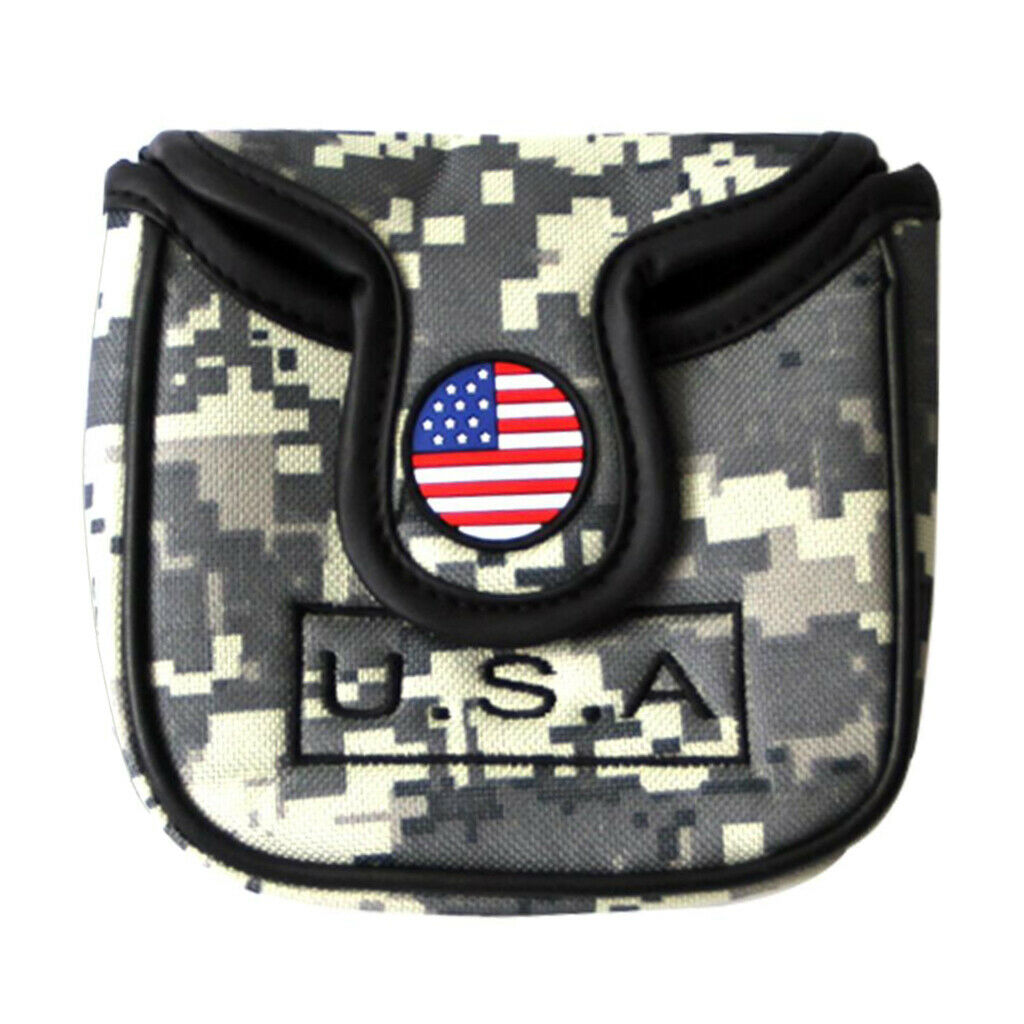 2 Pieces Golf Head Cover Headcovers Club Cover Protector Golf Accessories