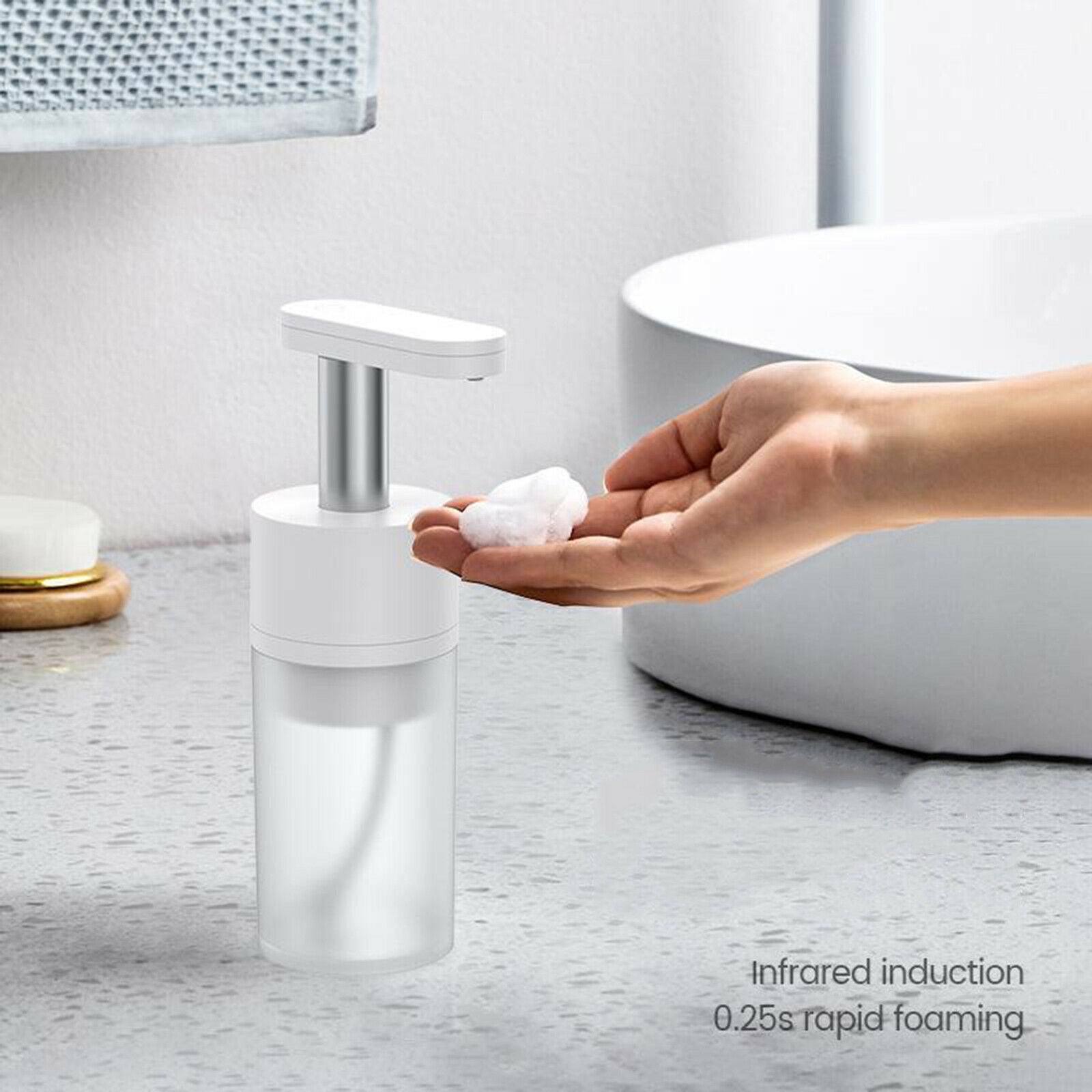 Induction Foaming Soap Dispenser Hands Free Hand Soap Dispenser for Hotel
