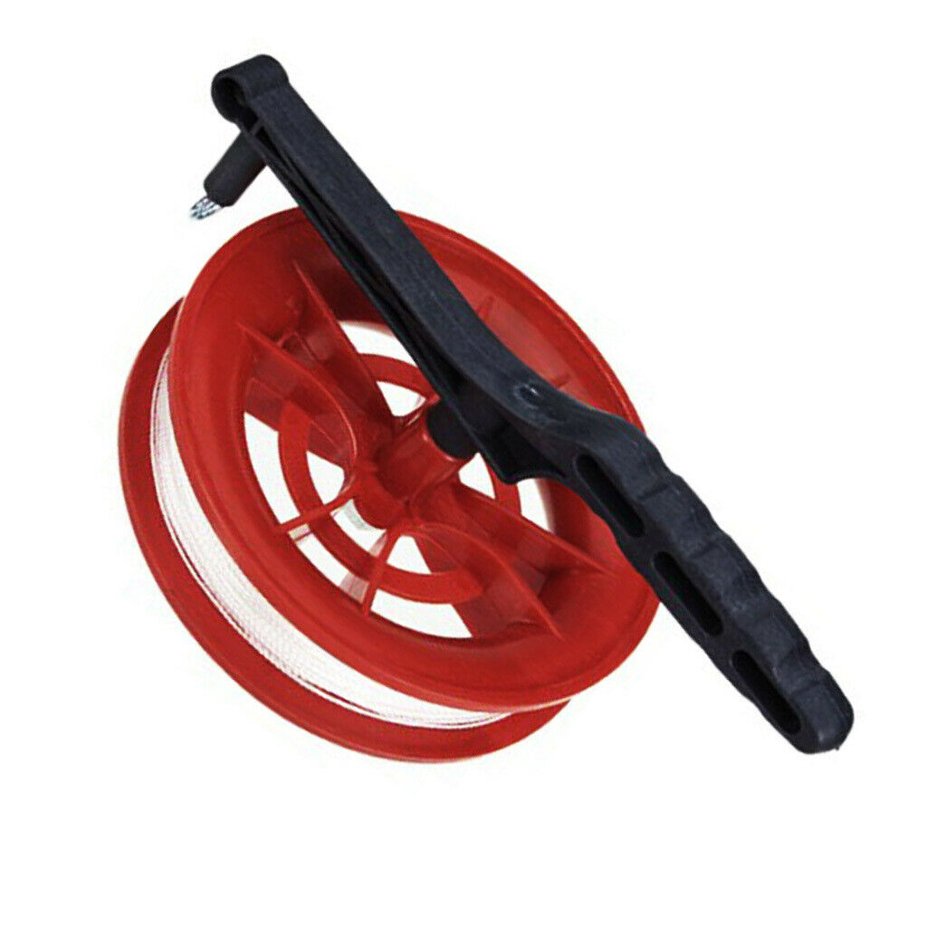 3 Pieces Fire Wheel Kite Winder Tool Reel Handle with   Twisted Line