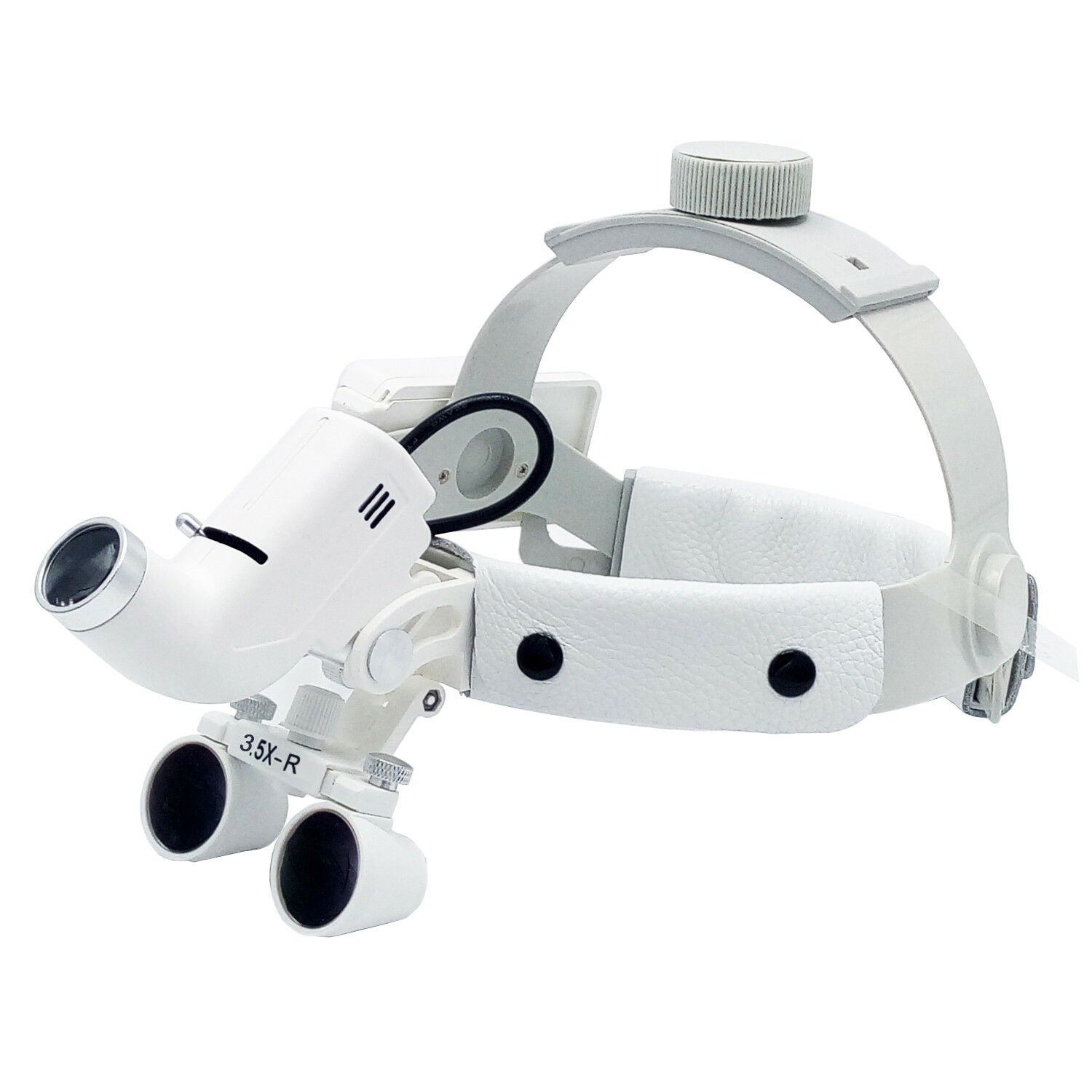 Surgical Medical LED Headlight Headband Binocular Loupes Dental 65000lux
