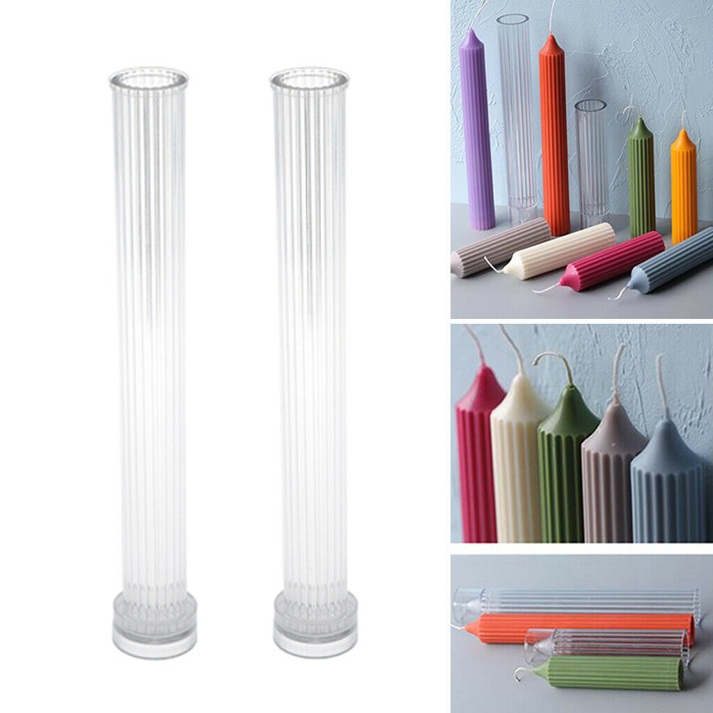 1 Pair Candle Making Mold Wax Candle Shaping Mould Handmade Wedding Decor