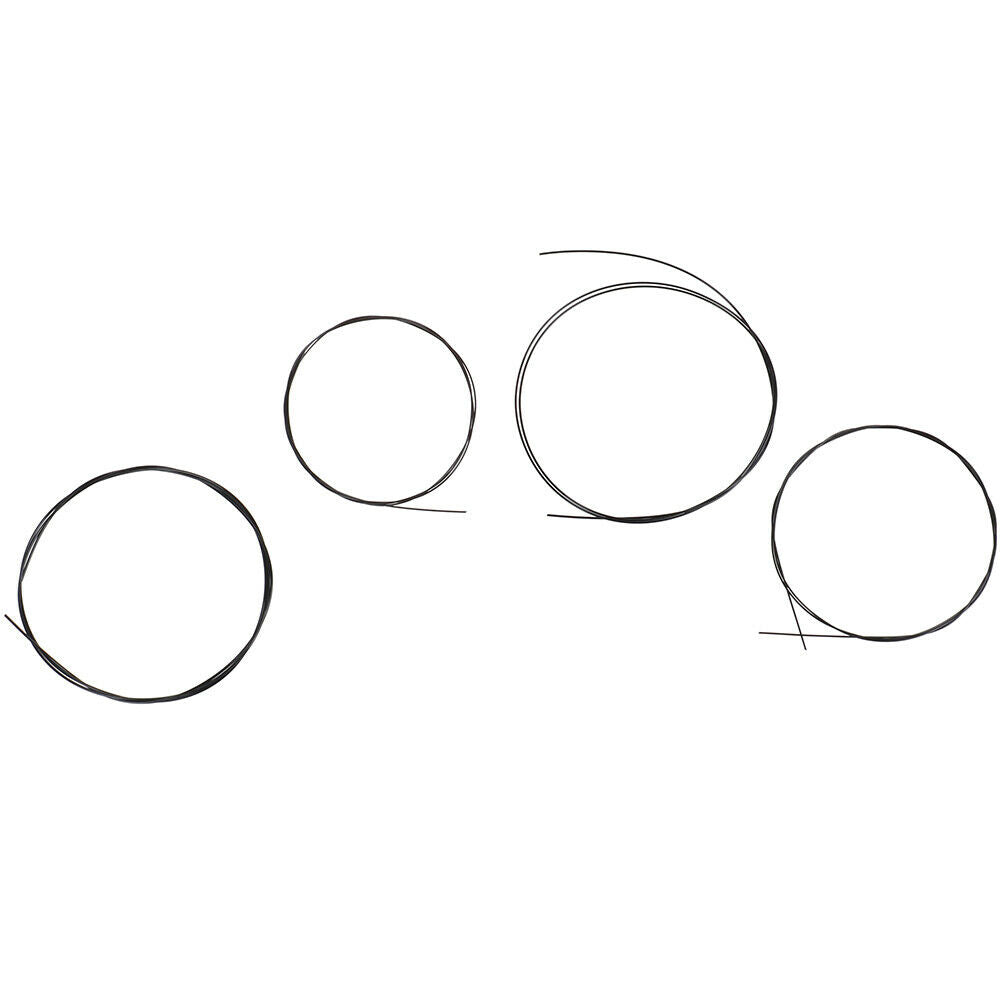 4Pcs/set Ukulele black strings U102 nylon stringsPGBDAU