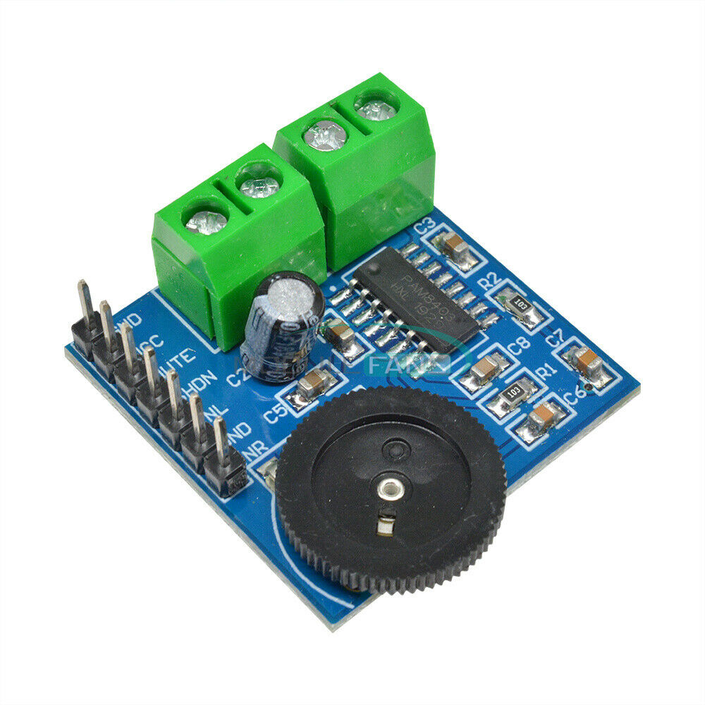 PAM8403 Mini two-channel Double Track Power Amplifier Volume Adjustment Module M