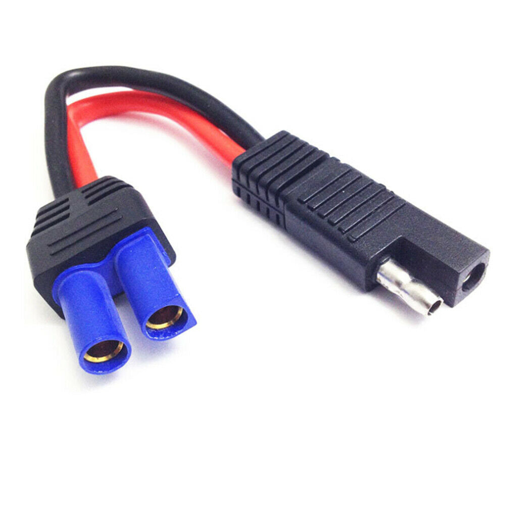 10AWG 15cm SAE Plug to EC5 Female Power Cord For Car Battery Solar Battery Cable