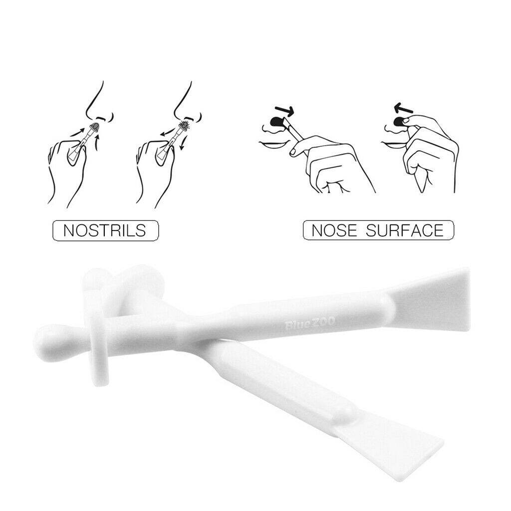 10Pcs Waxing Applicator Sticks Hair Removal Sticks Nasal Cleaning Stick