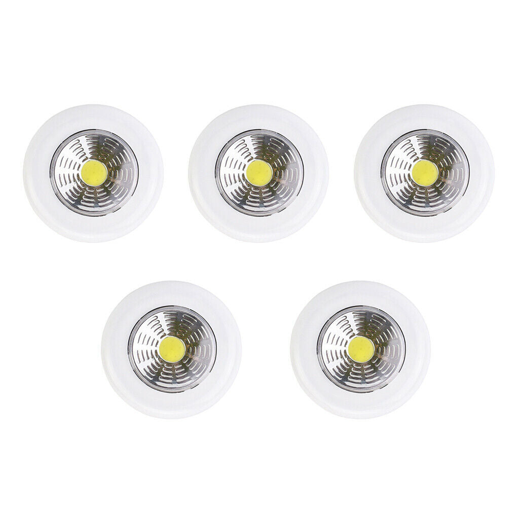 5 Pieces Portable Night Lights Tap Lights for Home Closet Cabinet Camping