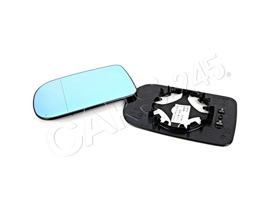 Side Mirror Glass Heated Blue Aspherical LEFT Fits BMW 7 Series E38 1994-2001