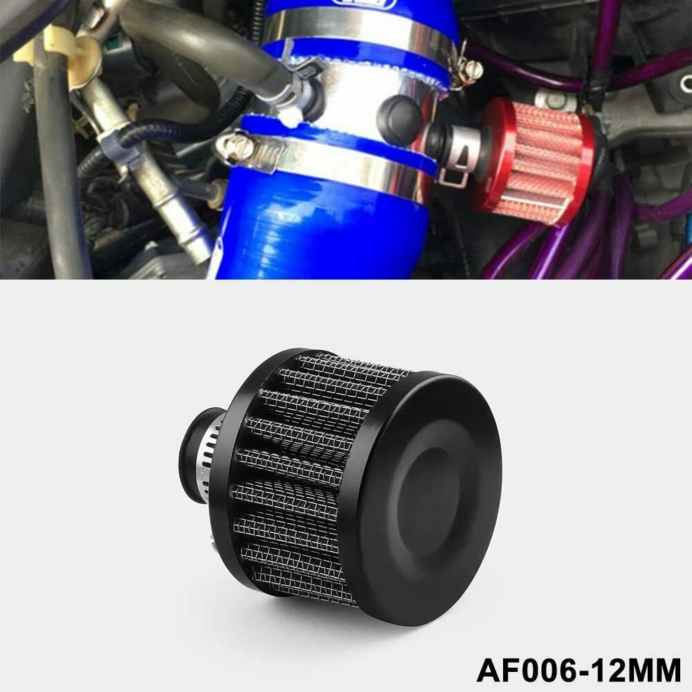 12mm Air Filter Cold Air Turbo Vent Air Intake Filter Cleaner For Car Motorcycle