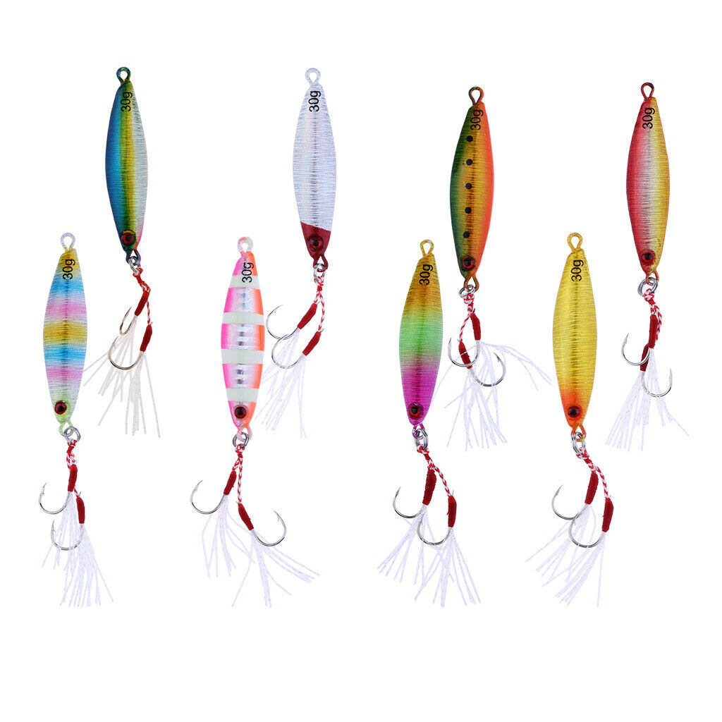 Metal Hard Jigging Lead Fish Swimbait Artificial Fishing Lures Type 1