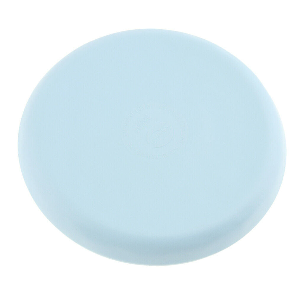 Eco Friendly Plastic Stackable Mug Cup Saucer Coffee Tea Milk Blue Saucer