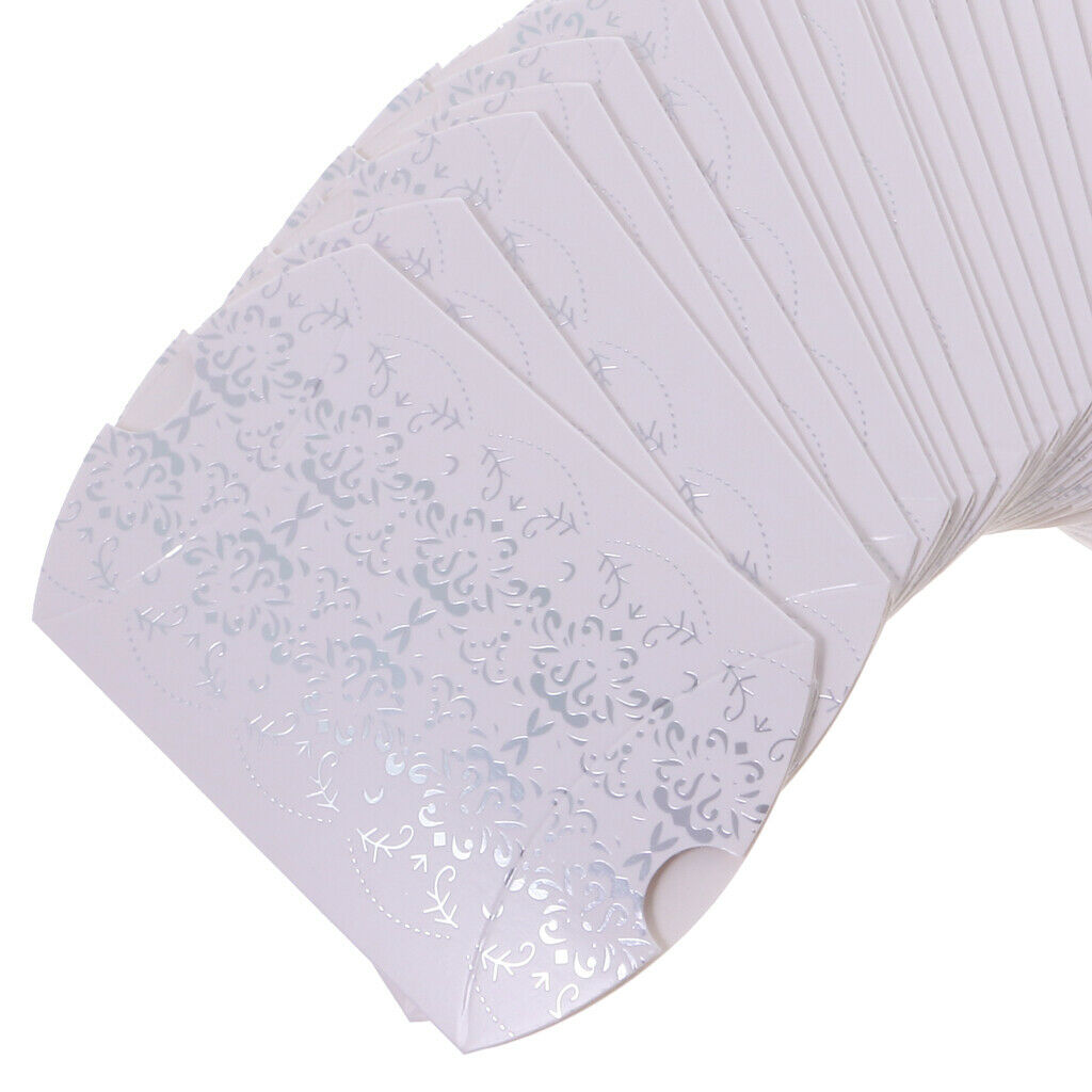 50pcs Favor Boxes Candy Boxes Pink Gift Boxes for Wedding Baby Shower