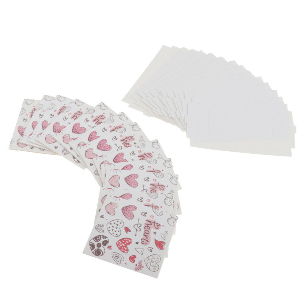 1 Pack Gift Box Handmade Box Necklace Package Paper Box Loving Heart White