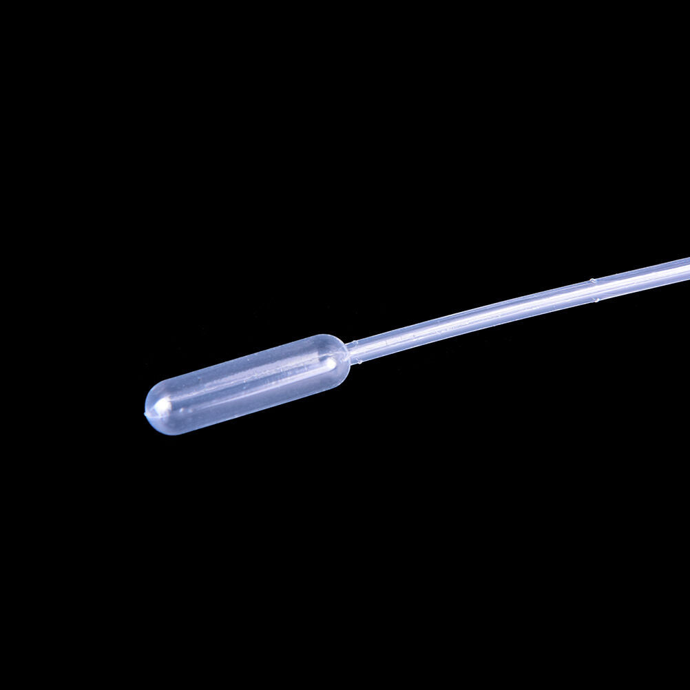 100Pcs 0.5Ml Disposable Polyethylene Eye Dropper Transfer Graduated Pipettes  Kt