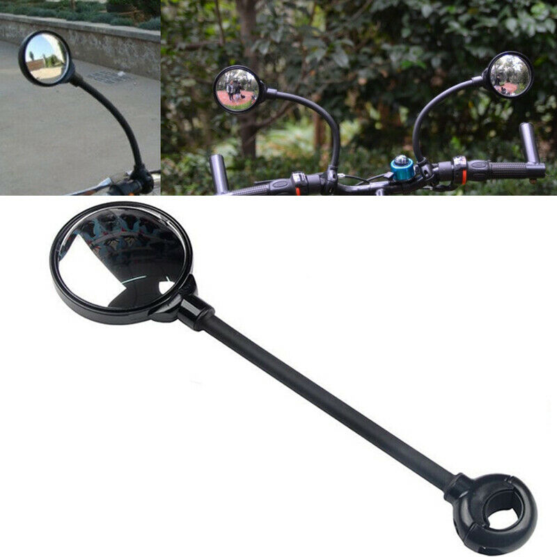 1PCS Bicycle Handlebar Mirror Bike Rearview Wide Range Back Sight for 22mm-32mm