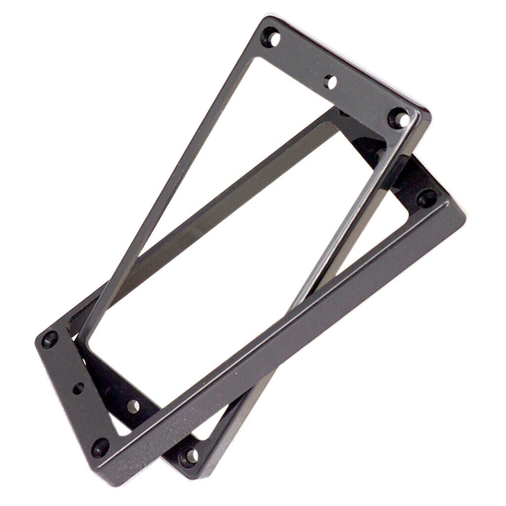 2Pcs String Instrument Pickup Rings Frame for 7-String Electric Guitar Accs