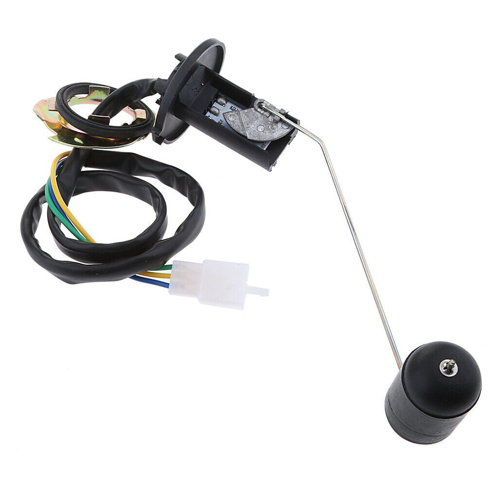 Black 2" Marine Boat Digital Fuel Level Meter Gauge With Fuel Sensor Kit