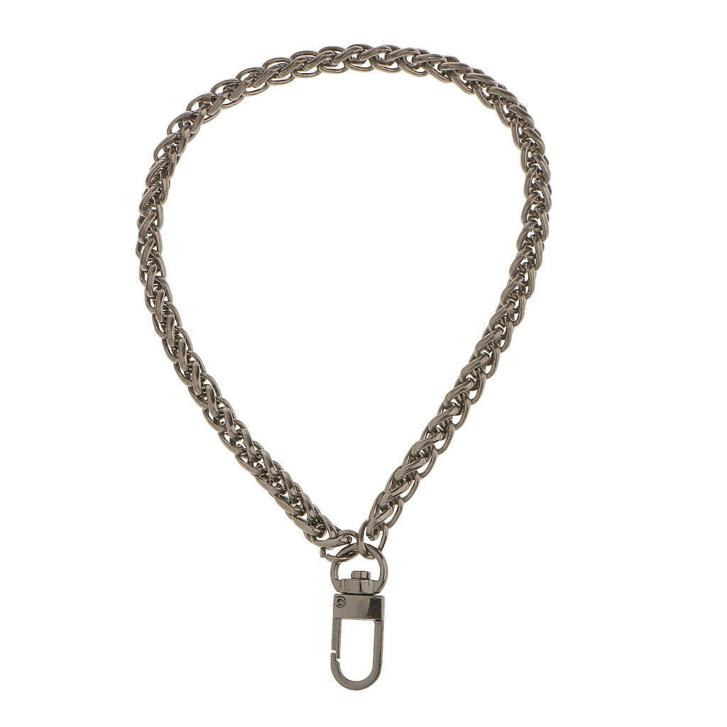 Pack of 3 Metal Purse Handbag Chain Strap Replacement Handle Craft Supplies