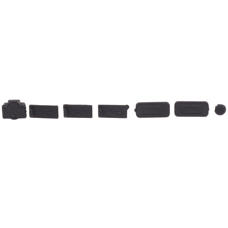 7pcs Silicone Rubber Dust Proof Cover for Xbox One X Stopper Dustproof Ki.l8