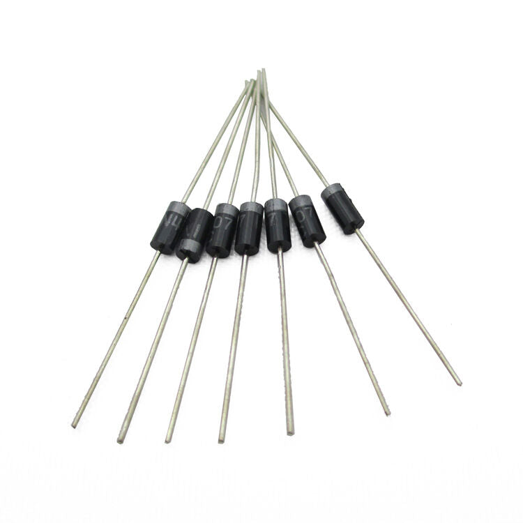 100Pcs/Lot 1N4007 4007 1A 1200V DO-41 Rectifier Diode