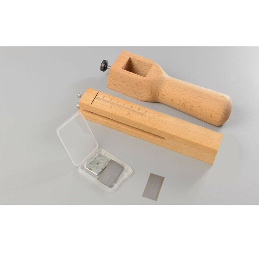 Adjustable Wood Craft Strip & Strap Belt Cutter Leather Hand Cutter