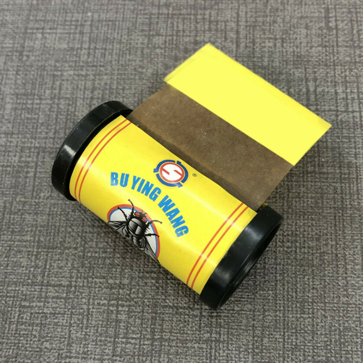 Insect Pest Bug Fly Glue Paper Catcher Trap Ribbon Tape Strip Sticky Flie Window
