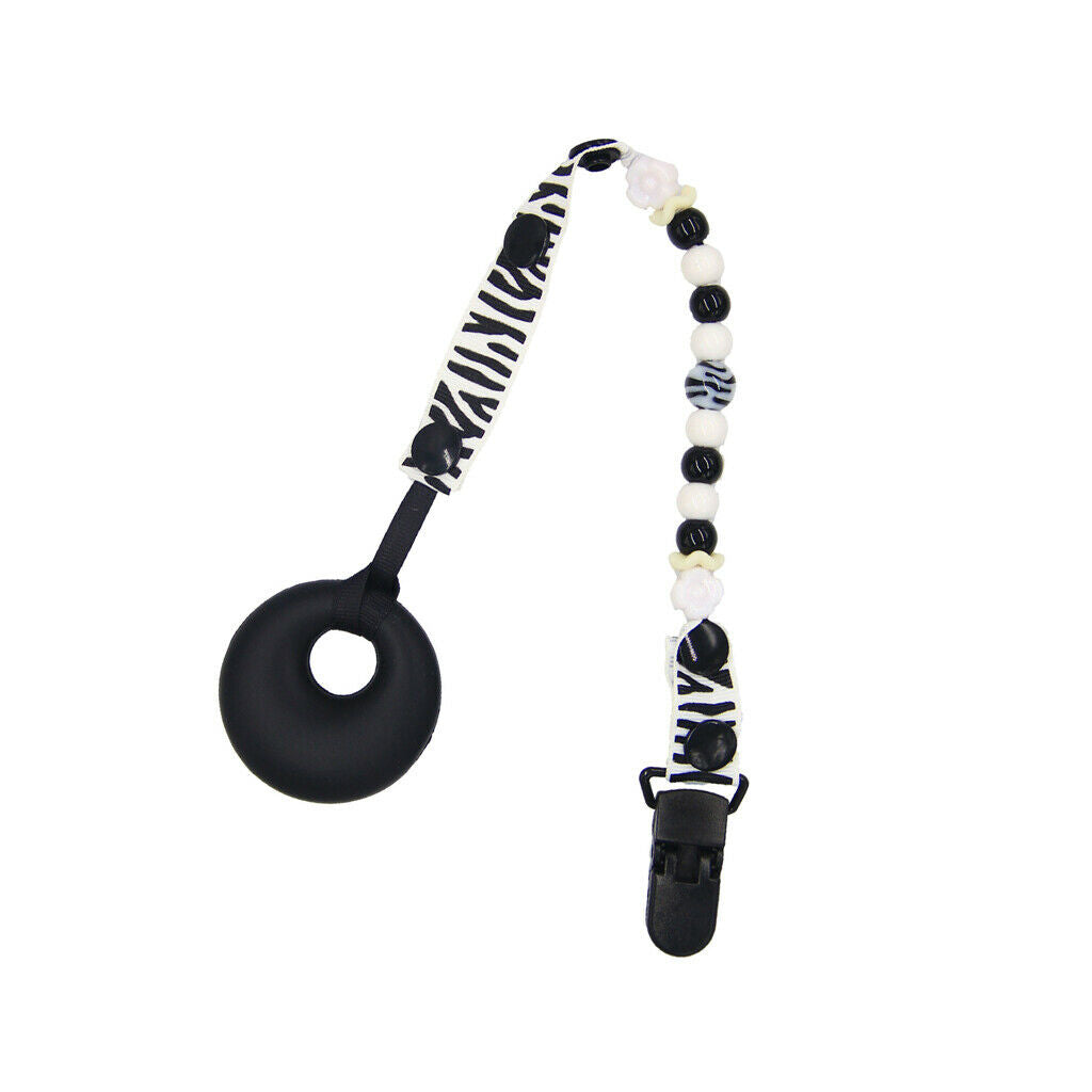 Teether Pendants Silicone Baby Crib Educational Toys Room Decoration - Round