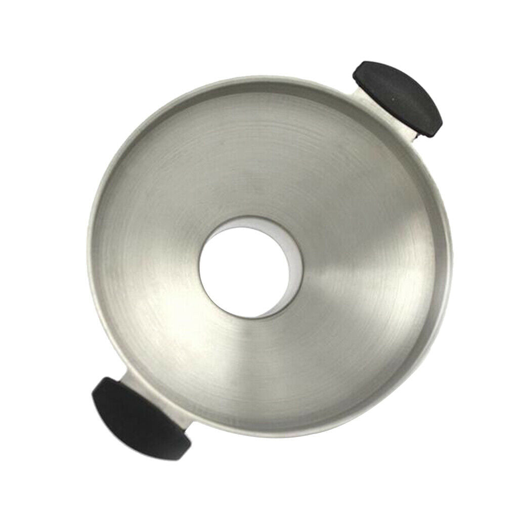 Canning Funnel Stainless Steel Jam Handle Wide Mouth Kitchen Food Funnels