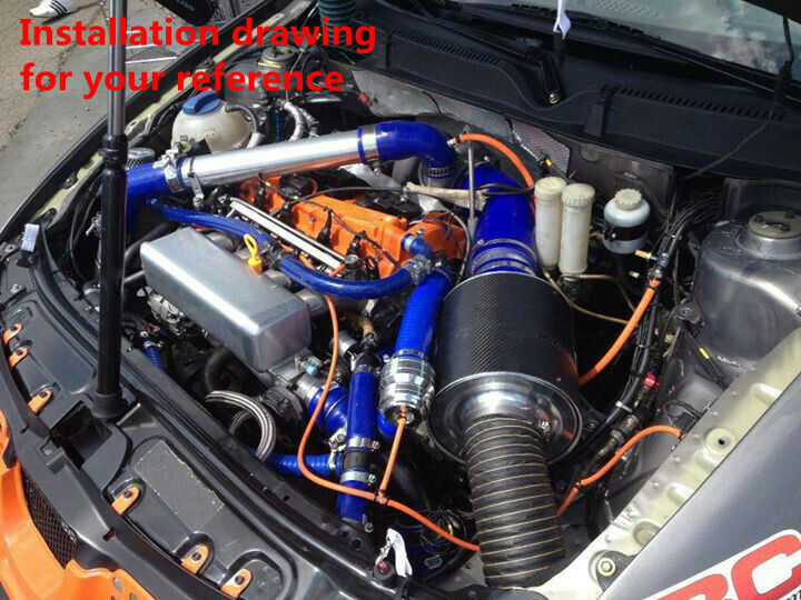 Silicone Coupling Hose Air Intake Intercooler Pipe Tube Coolant 2.48â€™â€™- 2.76â€™â€™