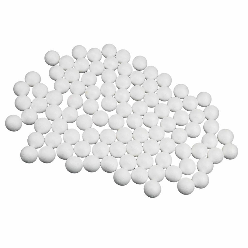 4X Foam Ball Polystyrene Foam Balls Thanksgiving Decor Making 10mm Ball 25mm