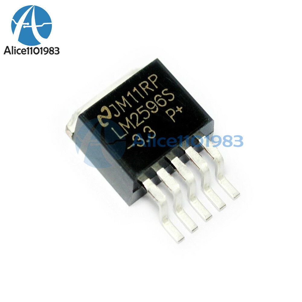 5PCS Step-Down Voltage Regulator IC TO-263-5 LM2596S-ADJ LM2596SX-ADJ LM2596S