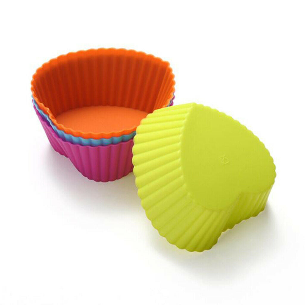 36Pcs Bakeware Set Silicone Mold for Muffin Cake Decor Jelly Pudding Candy