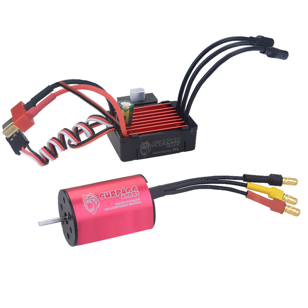 2030 4500KV Brushless Motor 4Pole & 35A ESC Speed Controller Combo -