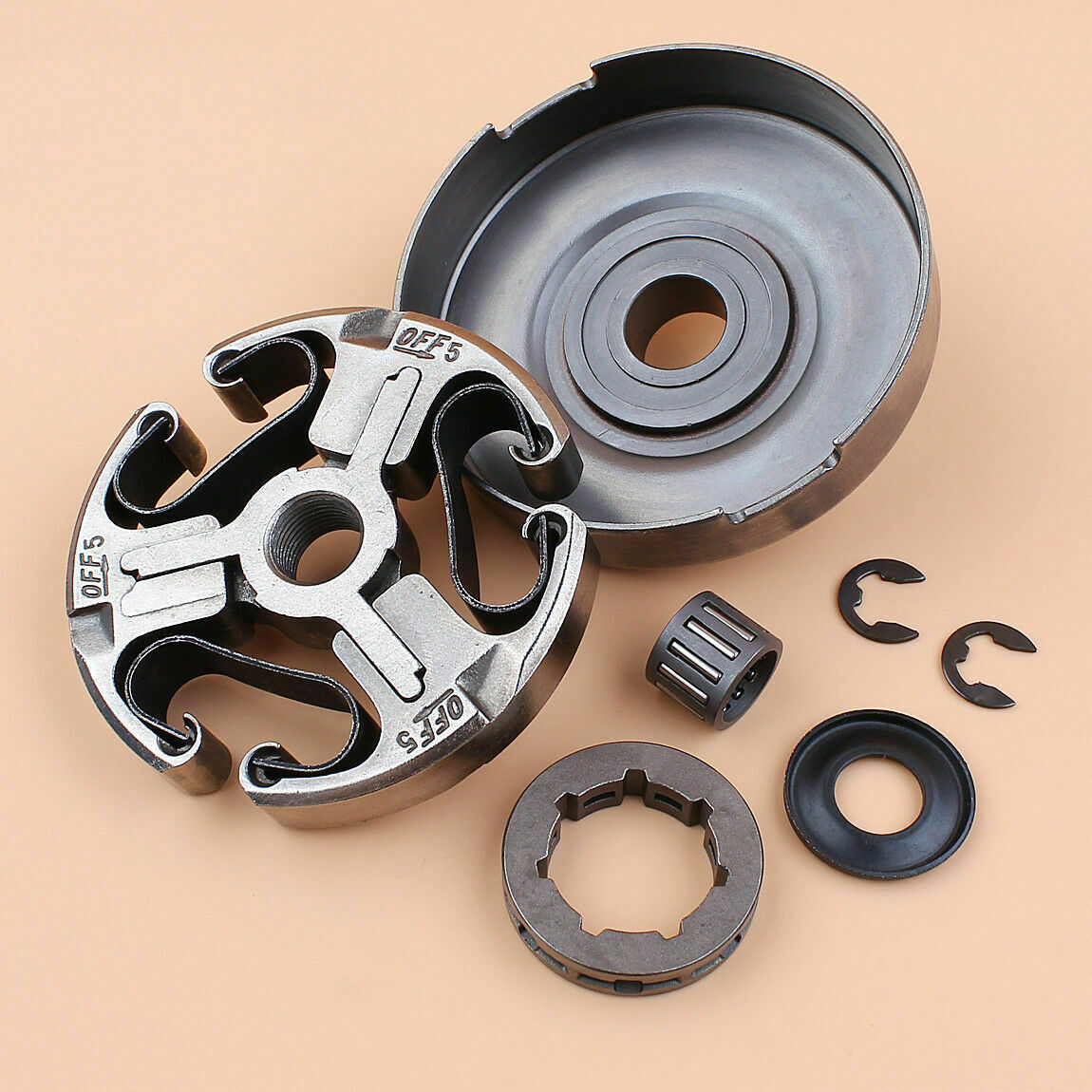 Clutch Drum Sprocket Rim Washer For Husqvarna 365 362 371 372 Saw Bearing 3/8"-7