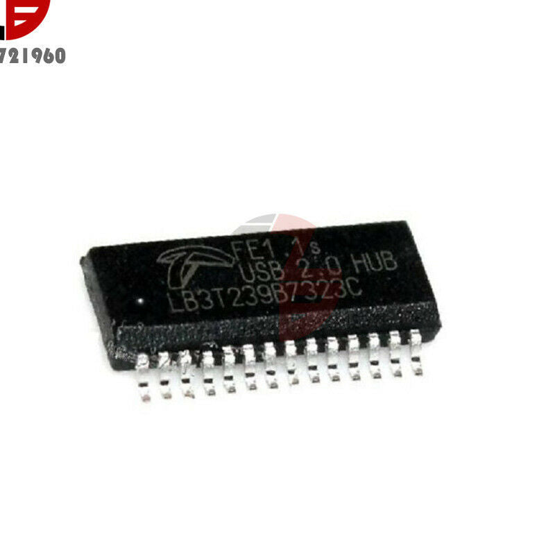 10PCS USB 2.0 Hub Controller 1 USB to 4 USB IC FE1.1S Multiple USB Converter