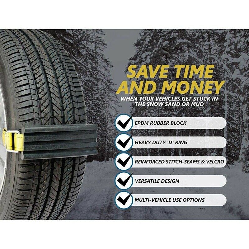 Snow Anti Skid Tire Blocks , Mud and Sand Tire Traction Device, -for Trucks, SX3
