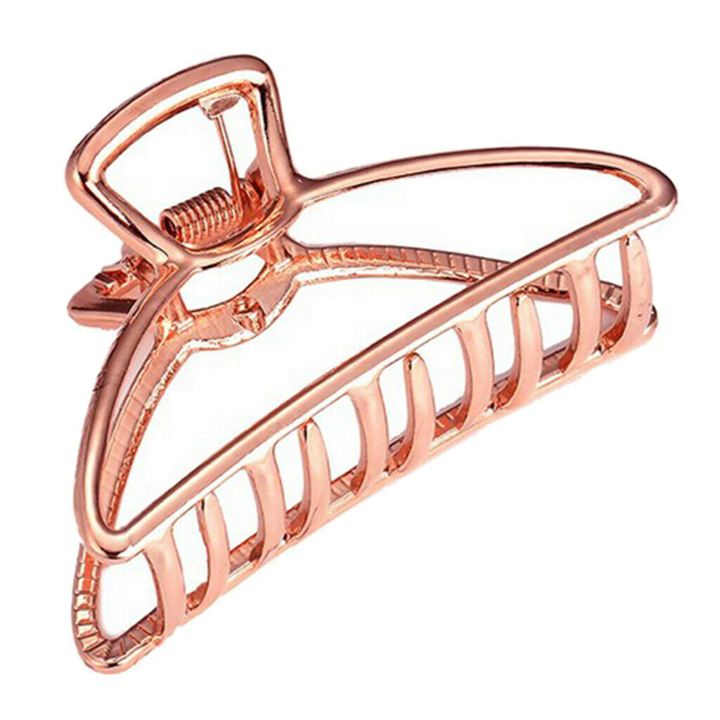 4x Women's Large Hair Claw Metal Hair Clip Crab Updo Tools Hair Styling Tool