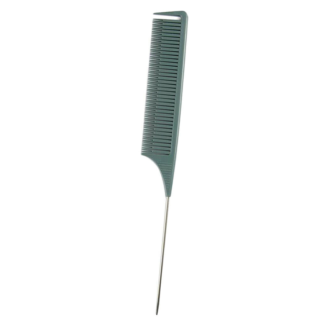 5x Heat-resistant Fine Weave Highlighting Foiling Hair Comb Barber Combs