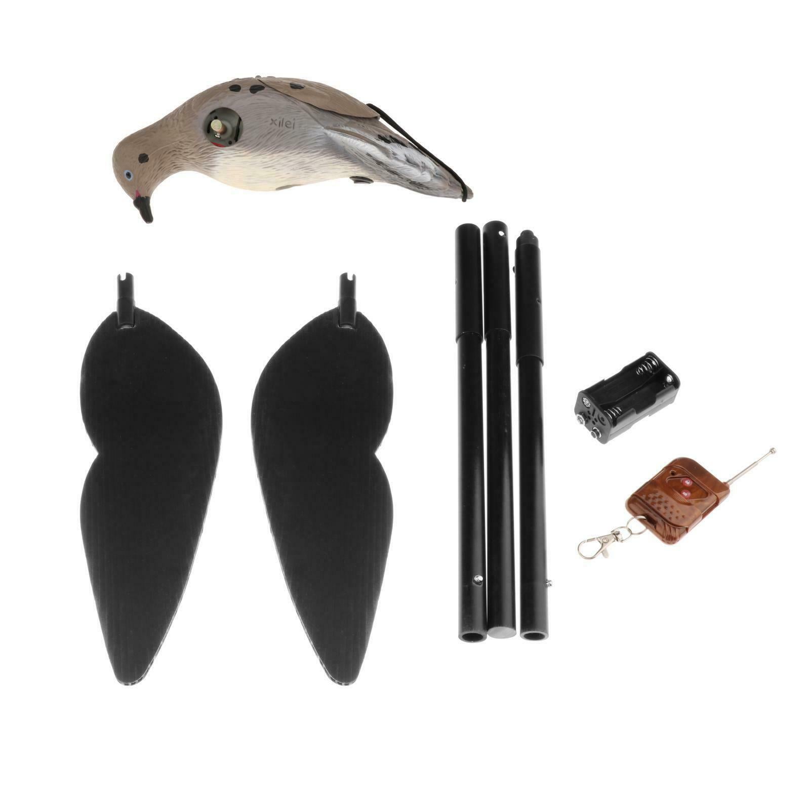 Voodoo Dove Decoy   Wing Motion Dove Decoy Includes Bar & Remote