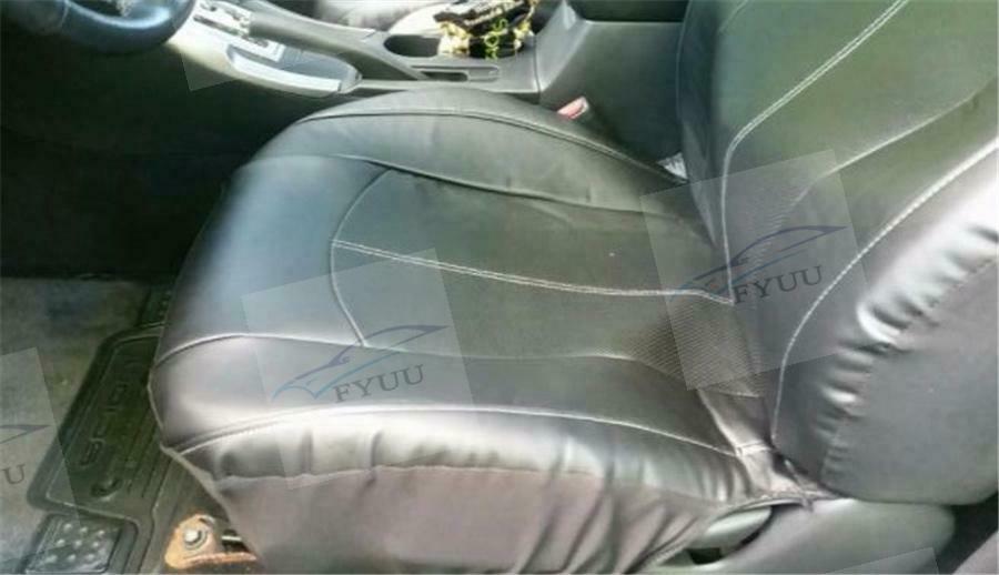 Universal Waterproof Car Seat Protector Auto Accessories Interior Solid Black