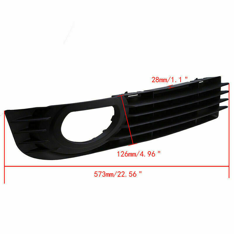 Right Passanger Side Car Fog Lamp Light Grille Cover for Audi A8 D3 2006-2008