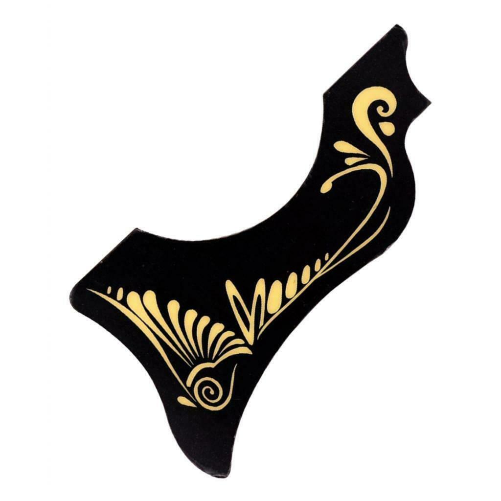 Guitar Pickguard Anti-scratch Plate for 40/41in Acoustic Folk Guitar Black