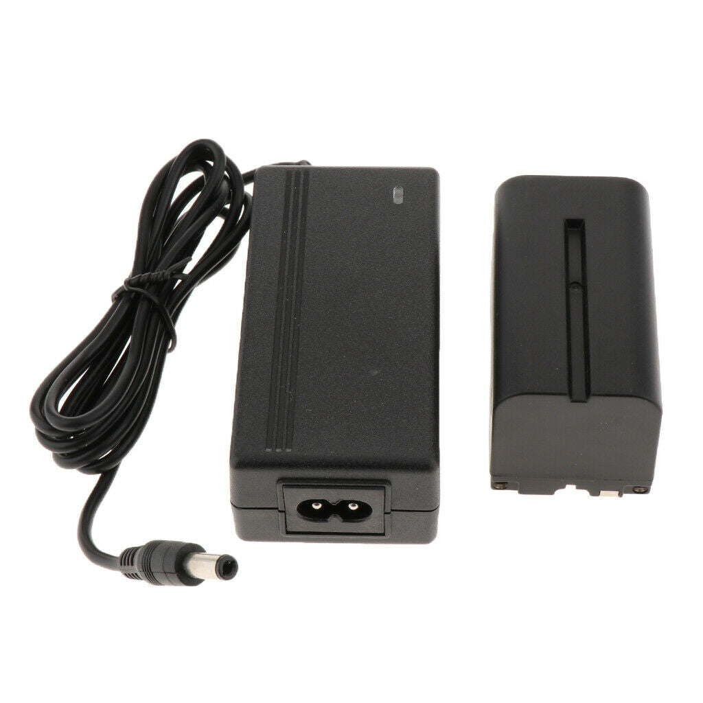 AC Power Adapter Kit & DC Coupler for Photography Light with F970 F750 F550