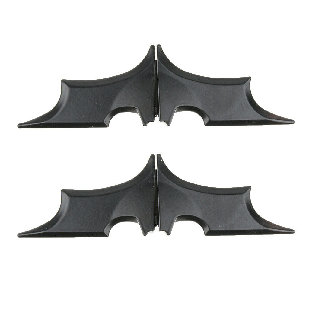 2pcs Cool Bat Shape Metal Money Clip Organizer Card Holder Cash Wallet
