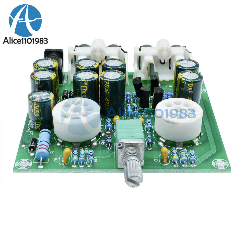 6J1 Valve Pre-amp Tube PreAmplifier Board Bass on Musical Fidelity X10-D circuit