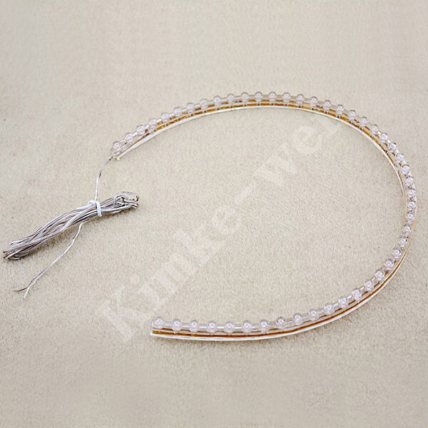 48cm White LED Flexible Neon Strip Light Car Van 12V