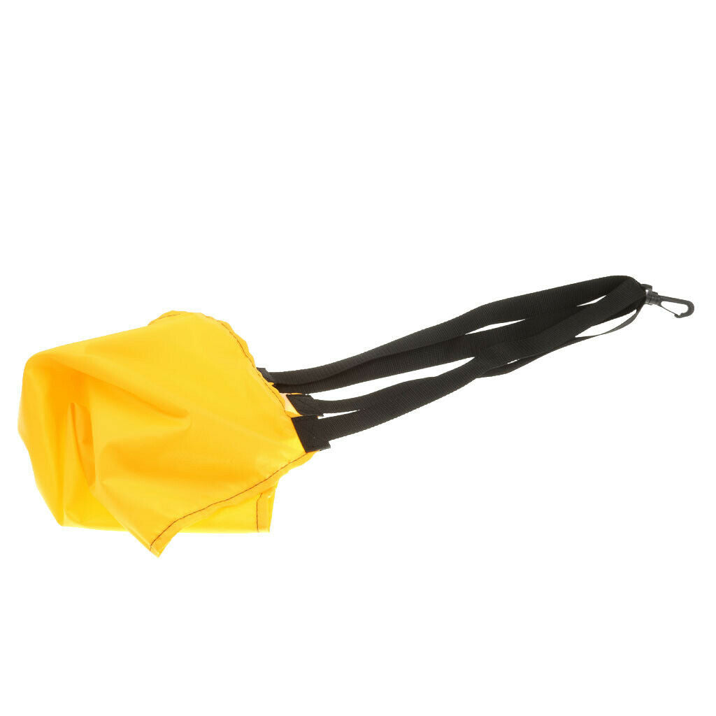 Swimming Pool Resistance Trainer Power Speed Water Bag Swim Aid Yellow L