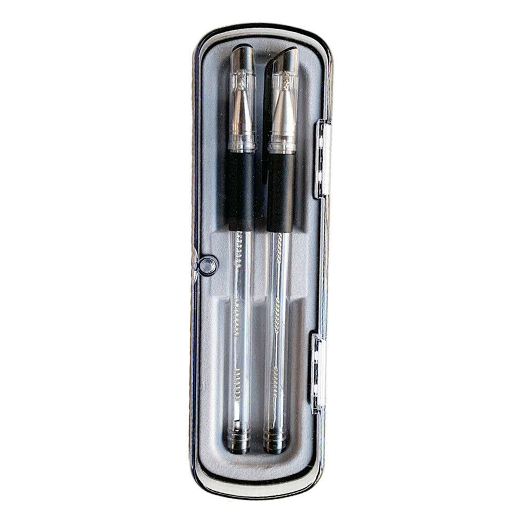 2pc Cigar Needle Drilled Portable Dredge Tool Lightweight Gift for Friends