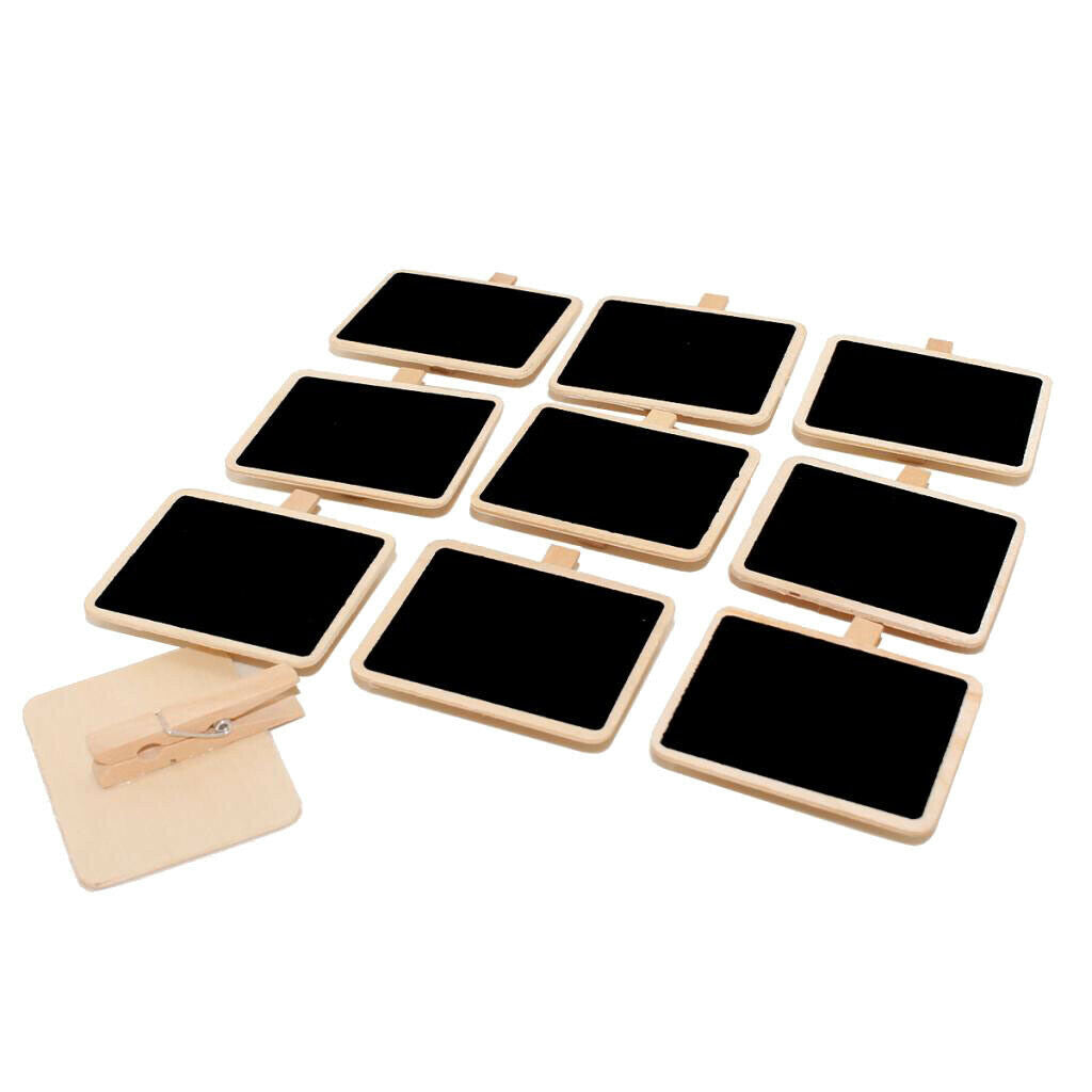 10pcs Message Board Min Wall Memo Board Resurable Letter Sign for Party