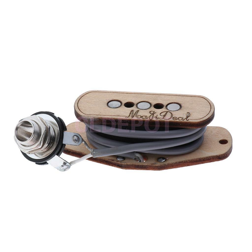 1pcs 3 String Cigar Box Guitar Pickup String Pickup with Input