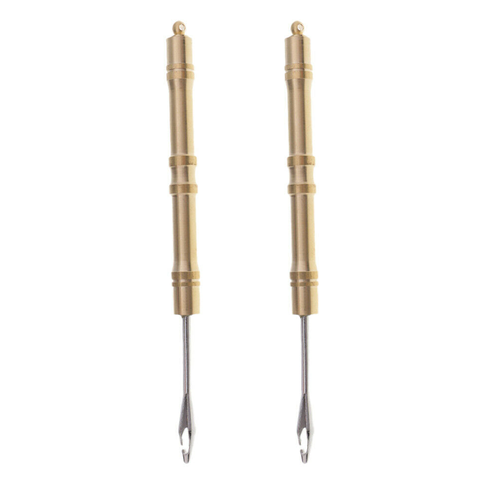2Pcs Multifunction Fishing Hook Puller Quick Knot Puller Tying Tool
